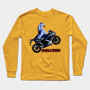 Motorbike Suzuki GSXR With Horse Power Long Sleeve T-Shirt